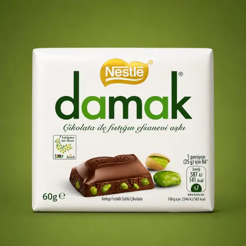 مینی شکلات تابلت داماک نستله