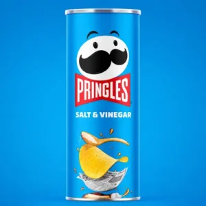 چیپس پرینگلز مدل سرکه نمکی salt & vinegar