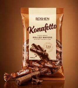 شکلات مغزدار کانافتو Roshen