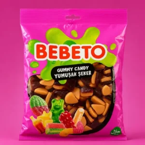 پاستیل BEBETO ببتو فست فود ذغالی